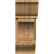 Ekena Millwork Imperial Traditional Rough Sawn Bracket w/ Offset Brace, Western Red Cedar, 8"W x 20"D x 20"H BKT0806X20X20IMP01RWR - alternate 4